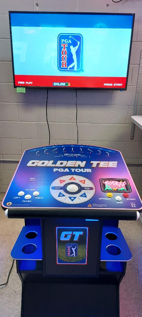 PGA Tour Golden Tee Live Pedestal - CLICK HERE FOR DETAILS – Big Toys